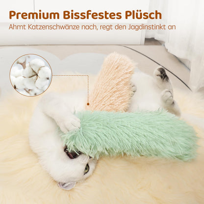 3 Katzenkissen mit Bio-Katzenminze