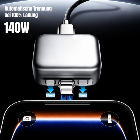 USB-C Ladeadapter mit automatischer Abschaltung