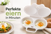 Mikrowellen Eierkocher für zwei Eier