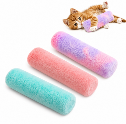 3 Katzenkissen mit Bio-Katzenminze