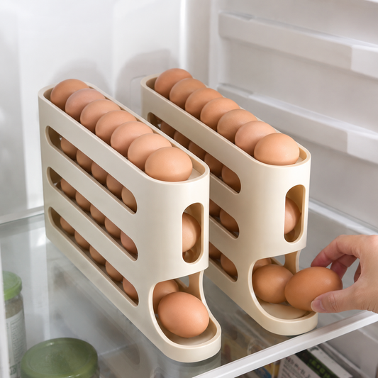 Automatischer Eierhalter für den Kühlschrank