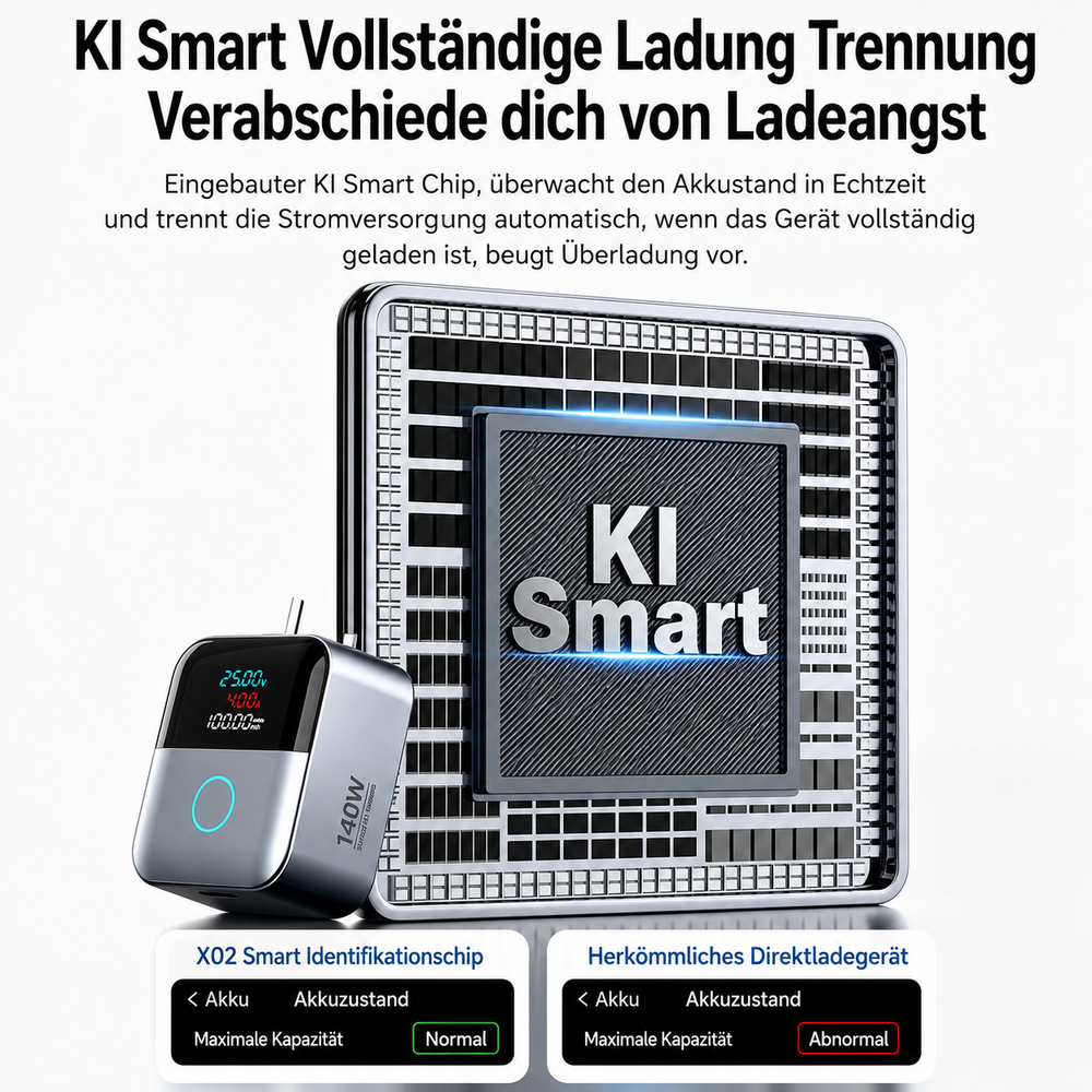 Smart-Ladeadapter mit automatischer Trennung