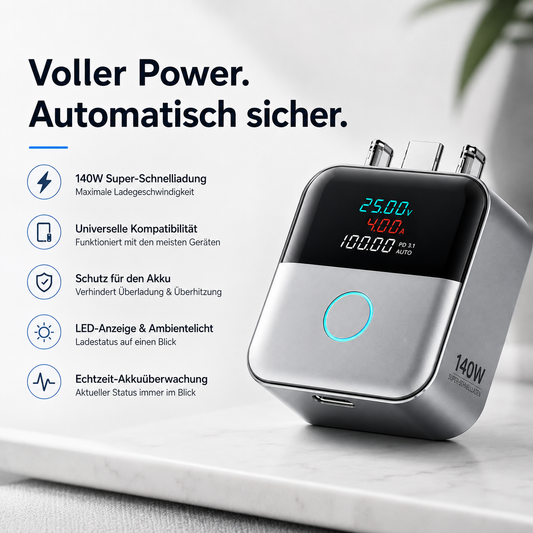 Smart-Ladeadapter mit automatischer Trennung